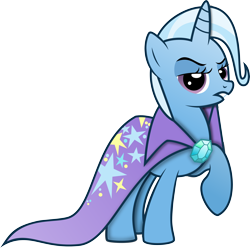 Size: 5000x4955 | Tagged: safe, artist:mrcbleck, derpibooru import, trixie, pony, unicorn, absurd resolution, female, mare, simple background, solo, transparent background, vector