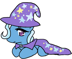 Size: 811x673 | Tagged: safe, artist:alienkittykun, derpibooru import, trixie, pony, unicorn, female, mare, solo