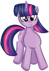 Size: 620x900 | Tagged: safe, artist:rayodragon, derpibooru import, twilight sparkle, unicorn twilight, pony, unicorn, female, mare, simple background, smiling, solo, transparent background