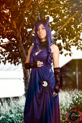 Size: 800x1200 | Tagged: safe, princess luna, human, cosplay, irl, irl human, photo