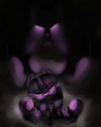 Size: 1019x1280 | Tagged: safe, artist:lanta, derpibooru import, twilight sparkle, filly, first of the year (equinox), skrillex