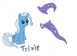 Size: 2338x1700 | Tagged: safe, artist:animatorsnake, derpibooru import, trixie, pony, unicorn, female, mare