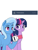 Size: 600x800 | Tagged: safe, artist:dekomaru, derpibooru import, trixie, twilight sparkle, pony, unicorn, ask, female, lesbian, mare, over 9000, scouter, shipping, tumblr, tumblr:ask twixie, twixie