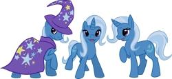 Size: 1600x736 | Tagged: safe, artist:embea, derpibooru import, trixie, pony, unicorn, simple background, solo, transparent background, vector