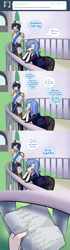 Size: 1280x4593 | Tagged: safe, artist:7nights, princess luna, shining armor, human, ask, ask human luna, braces, comic, female, humanized, male, shiningluna, shipping, shipping denied, straight, tumblr