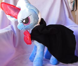 Size: 1280x1080 | Tagged: safe, artist:musepixplush, derpibooru import, trixie, pony, unicorn, alicorn amulet, female, irl, magic, mare, photo, plushie, solo