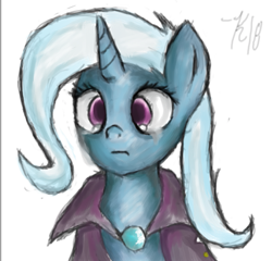 Size: 709x682 | Tagged: safe, artist:infinitussketch, derpibooru import, trixie, pony, unicorn, crying, female, mare, solo