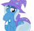 Size: 5884x5258 | Tagged: safe, artist:iflysna94, derpibooru import, trixie, pony, unicorn, absurd resolution, female, mare, simple background, smiling, solo, transparent background, vector