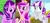 Size: 2048x942 | Tagged: safe, derpibooru import, princess cadance, starlight glimmer, twilight velvet, alicorn, pony, unicorn, cutie mark, female, jewelry, mare, milf, mother, regalia, smiling, tiara