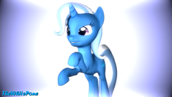 Size: 2560x1440 | Tagged: safe, artist:thewhitepone, derpibooru import, trixie, pony, 3d