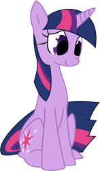 Size: 6000x10238 | Tagged: safe, artist:quasdar, derpibooru import, twilight sparkle, unicorn twilight, pony, unicorn, absurd resolution, female, mare, simple background, sitting, smiling, solo, transparent background, vector