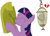 Size: 400x285 | Tagged: artist needed, safe, derpibooru import, twilight sparkle, cargo ship, carving, crack shipping, heartbreak, infidelity, kissing, lamp, twilamp