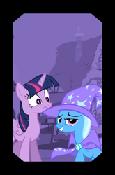 Size: 2126x3224 | Tagged: safe, artist:jayjaykolio, derpibooru import, trixie, twilight sparkle, twilight sparkle (alicorn), alicorn, pony, female, lesbian, shipping, twixie