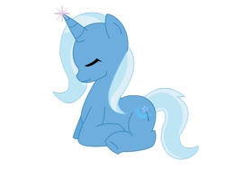 Size: 1024x768 | Tagged: safe, artist:katiethecreeper, derpibooru import, trixie, pony, unicorn, female, mare, sleeping, solo