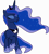 Size: 6000x6710 | Tagged: safe, artist:sir-teutonic-knight, princess luna, alicorn, pony, .svg available, absurd resolution, eyes closed, raised hoof, simple background, solo, transparent background, vector