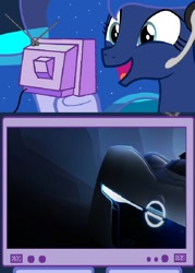 Size: 623x870 | Tagged: safe, princess luna, alicorn, pony, exploitable meme, gamer luna, gran turismo, meme, obligatory pony, tv meme