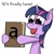 Size: 500x500 | Tagged: safe, artist:subjectnumber2394, derpibooru import, twilight sparkle, a, book, hyperwebster, irrational exuberance, solo