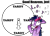 Size: 900x640 | Tagged: safe, artist:osakaoji, derpibooru import, twilight sparkle, insanity, just look at the time, solo, tardy, twilight snapple