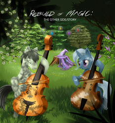 Size: 2414x2595 | Tagged: safe, artist:bluest-ayemel, derpibooru import, trixie, oc, cello, music, musical instrument