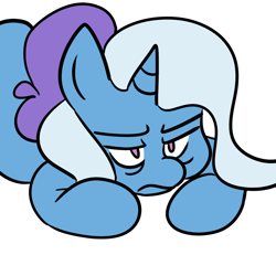 Size: 1000x1000 | Tagged: safe, artist:fauxsquared, derpibooru import, trixie, pony, unicorn, female, mare, solo, trixie is magic