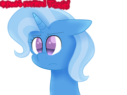 Size: 1280x960 | Tagged: safe, artist:superhypertrixie, derpibooru import, trixie, pony, unicorn, female, mare, solo, unamused