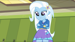 Size: 1023x578 | Tagged: safe, derpibooru import, screencap, trixie, equestria girls, equestria girls (movie), solo