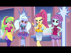 Size: 2048x1536 | Tagged: safe, screencap, lemon zest, sour sweet, sugarcoat, sunny flare, dance magic, equestria girls, spoiler:eqg specials