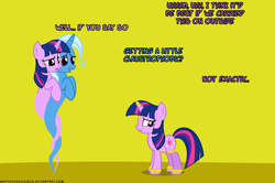 Size: 1048x695 | Tagged: safe, artist:navitaserussirus, derpibooru import, trixie, twilight sparkle, pony, cropped, female, genie, lesbian, shipping, twixie