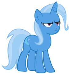 Size: 854x827 | Tagged: safe, artist:kuren247, derpibooru import, trixie, pony, unicorn, female, mare, simple background, solo, transparent background, unamused, vector