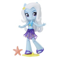 Size: 1500x1500 | Tagged: safe, derpibooru import, trixie, equestria girls, beach, bikini, clothes, doll, equestria girls minis, irl, mlp merch, photo, sarong, swimsuit, toy, wrap skirt