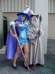 Size: 600x800 | Tagged: safe, artist:sarahn29, derpibooru import, trixie, human, cosplay, gandalf, irl, irl human, photo