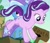 Size: 808x700 | Tagged: safe, derpibooru import, edit, edited screencap, screencap, starlight glimmer, trixie, pony, unicorn, to change a changeling, cape, clothes, hat, sign, smiling, trixie's cape, trixie's hat