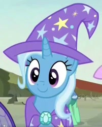 Size: 406x504 | Tagged: safe, derpibooru import, screencap, starlight glimmer, thorax, trixie, changedling, changeling, pony, unicorn, to change a changeling, c:, cute, diatrixes, female, king thorax, mare, smiling, solo focus