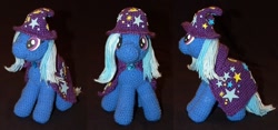 Size: 800x375 | Tagged: safe, artist:onehitwonder, derpibooru import, trixie, irl, photo, plushie