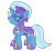 Size: 634x584 | Tagged: safe, artist:shiverbear, derpibooru import, trixie, pony, unicorn, armor, crystal guard armor, female, mare, smiling, solo