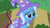 Size: 1280x720 | Tagged: safe, derpibooru import, screencap, trixie, pony, unicorn, to change a changeling, cape, clothes, female, hat, lidded eyes, mare, open mouth, solo, trixie's cape, trixie's hat