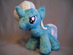 Size: 1024x768 | Tagged: safe, artist:xsjado78, derpibooru import, trixie, pony, unicorn, custom, female, irl, mare, photo, plushie, solo, toy