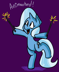 Size: 500x611 | Tagged: safe, artist:fauxsquared, derpibooru import, trixie, pony, bipedal, fireworks, solo