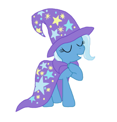 Size: 877x910 | Tagged: safe, artist:shiverbear, derpibooru import, trixie, pony, unicorn, female, mare, solo