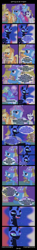 Size: 1024x6889 | Tagged: safe, artist:saturnstar14, derpibooru import, applejack, fluttershy, nightmare moon, pinkie pie, rainbow dash, rarity, trixie, twilight sparkle, earth pony, pegasus, pony, unicorn, comic:past sins, fanfic:past sins, comic, dumbfounded, mane six