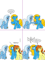 Size: 1204x1604 | Tagged: safe, artist:dekomaru, derpibooru import, trixie, oc, oc:firefox, oc:internet explorer, pony, ask, browser ponies, internet explorer, tumblr, tumblr:ask twixie