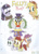 Size: 900x1244 | Tagged: safe, artist:sithvampiremaster27, derpibooru import, apple bloom, applejack, scootaloo, sweetie belle, twilight sparkle, earth pony, pony, book, child's play, clown, group, lined paper, parody, wat