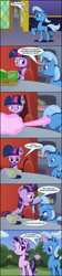 Size: 1200x5400 | Tagged: safe, artist:frenkieart, derpibooru import, starlight glimmer, trixie, twilight sparkle, twilight sparkle (alicorn), alicorn, pony, unicorn, comic, cup, dialogue, inanimate tf, kite, kite flying, magic, objectification, teacup, transformation