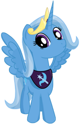 Size: 2048x3180 | Tagged: safe, artist:transparentpony, derpibooru import, trixie, alicorn, pony, race swap, simple background, solo, transparent background, trixiecorn, vector