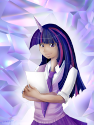 Size: 821x1100 | Tagged: safe, artist:skyeypony, derpibooru import, twilight sparkle, horned humanization, humanized