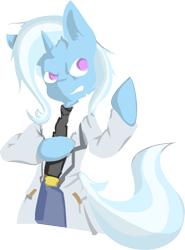 Size: 803x1087 | Tagged: safe, artist:datponypl, derpibooru import, trixie, pony, bipedal, castlevania, parody, solo, soma cruz