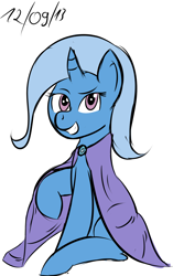 Size: 1206x1920 | Tagged: safe, artist:limitbreaker13, derpibooru import, trixie, pony, unicorn, 30 minute art challenge, female, mare, solo