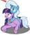 Size: 435x493 | Tagged: safe, artist:dekomaru, derpibooru import, trixie, twilight sparkle, ask, cropped, female, lesbian, pregnant, shipping, tumblr, tumblr:ask twixie, twixie