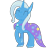 Size: 1936x1936 | Tagged: safe, artist:randomelight, derpibooru import, trixie, pony, unicorn, eyes closed, female, mare, raised hoof, simple background, solo, transparent background, unshorn fetlocks