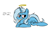 Size: 1192x709 | Tagged: safe, artist:owl-eyes, derpibooru import, trixie, alicorn, pony, unicorn, alicornified, female, halo, mare, race swap, solo, stoned trixie, trixiecorn